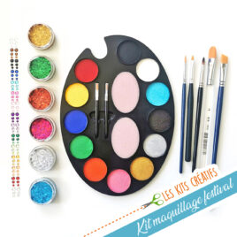 kit maquillage artistique adulte carnaval cosplay