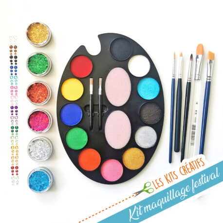 kit maquillage artistique adulte carnaval cosplay