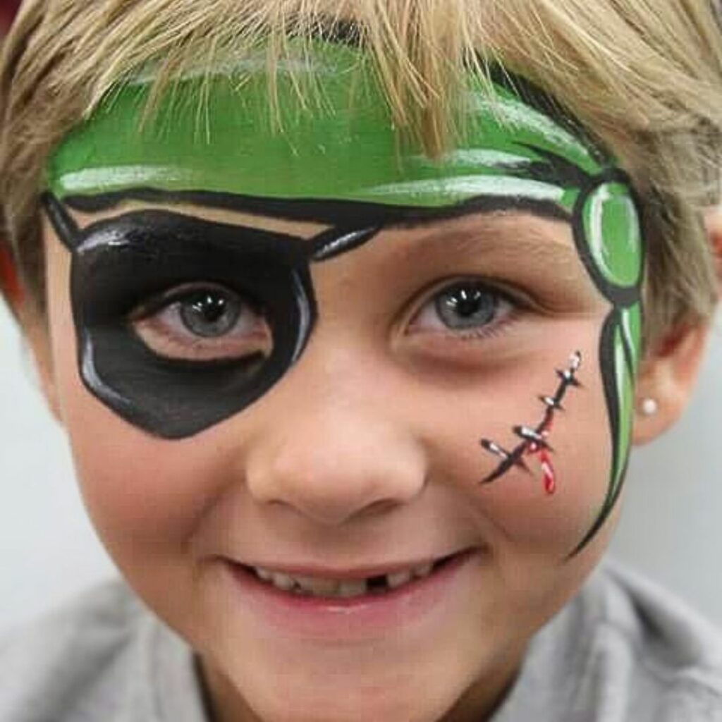 maquillage enfant pirate garçon facile