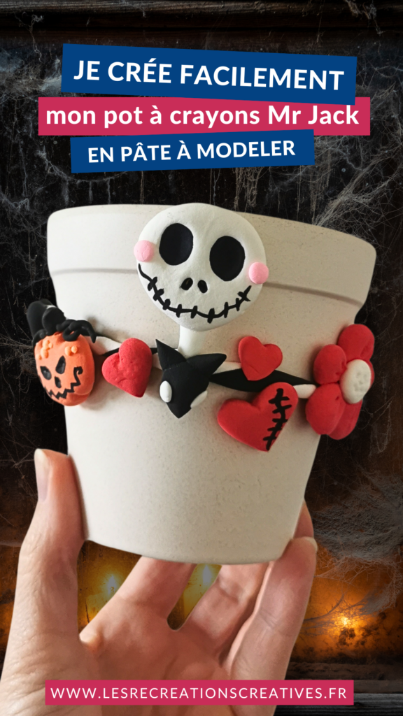 diy halloween customisation pot crayon fleur mr jack tim burton